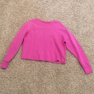 vintage cropped sweatshirt